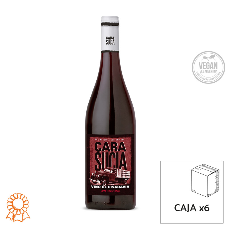 cara sucia cepas tradicionales caja x6