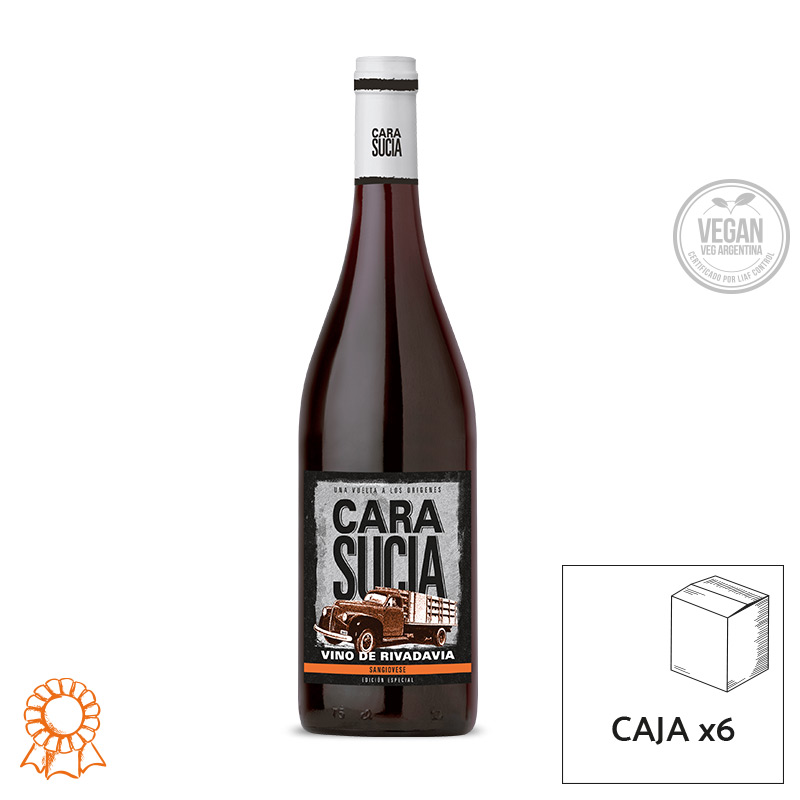 cara sucia sangiovese caja x6