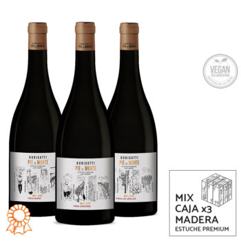 durigutti pie de monte viticultores coleccion mix caja premium de madera x3