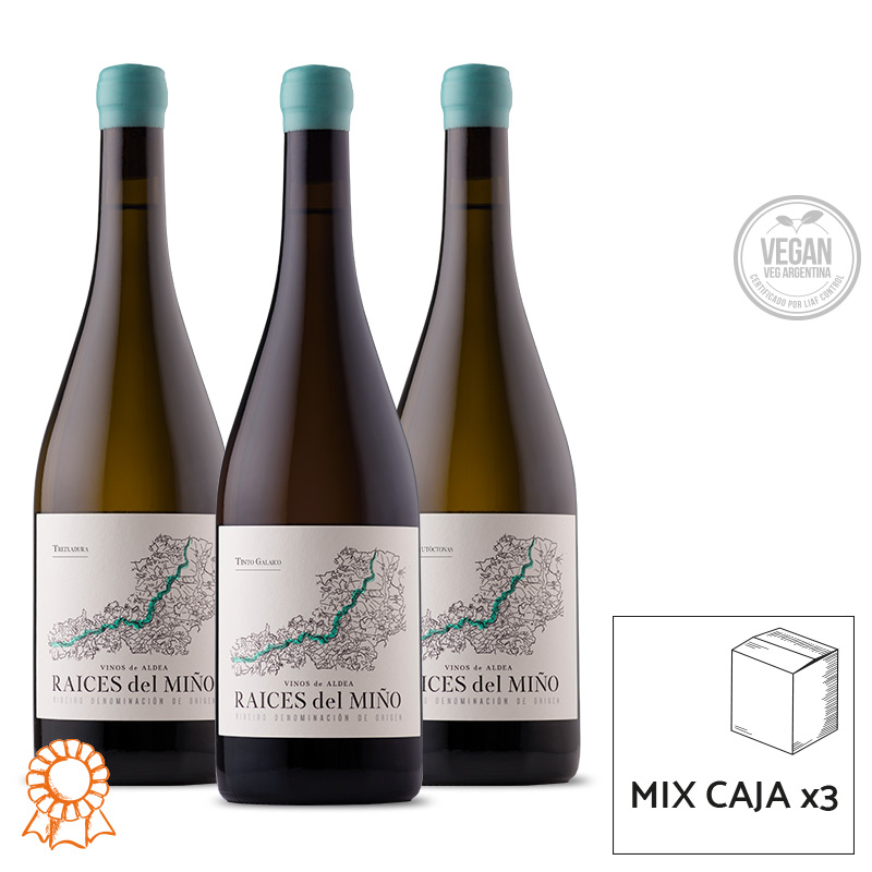 raices del miño coleccion mix caja x3