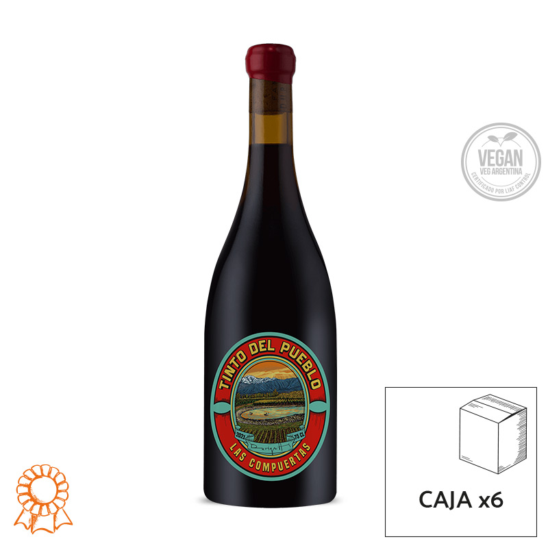 Tinto del Pueblo Las Compuertas caja x6