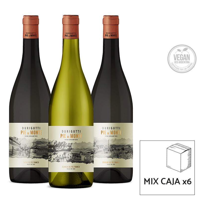 durigutti pie de monte inmigrantes caja mix x6