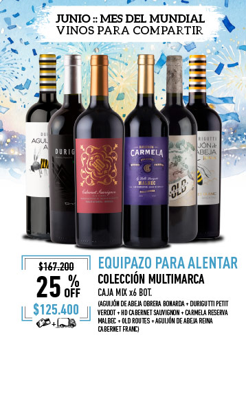 promo junio mes del mundial coleccion multimarca I caja mix x6