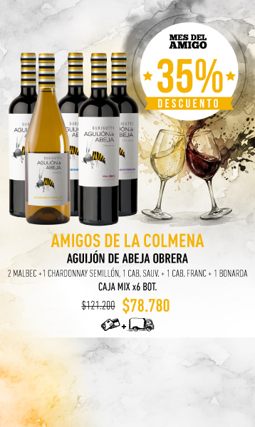 promo durigutti mes del amigo aguijon de abeja obrera caja mix x6