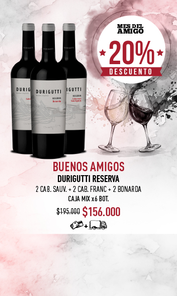 promo durigutti mes del amigo durigutti reserva caja mix x6