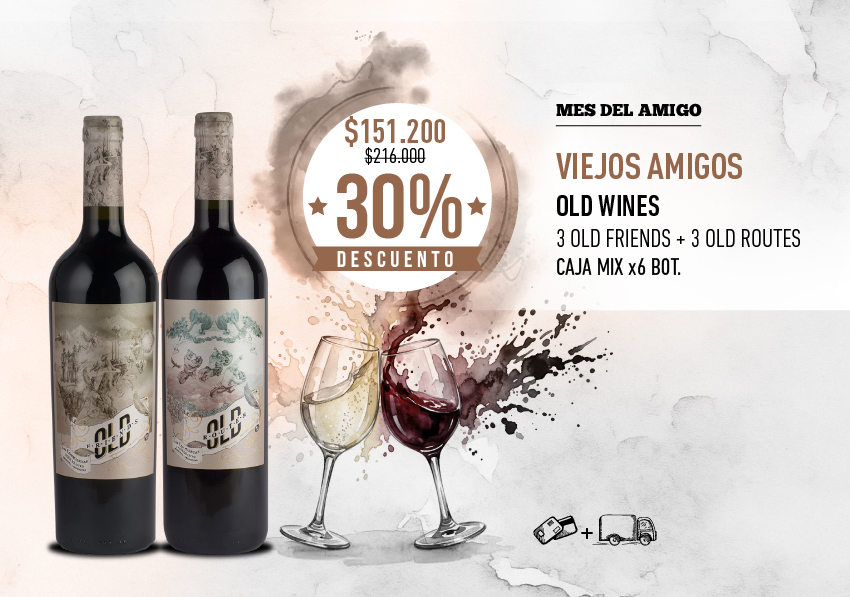 promo durigutti mes del amigo old wines caja mix x6