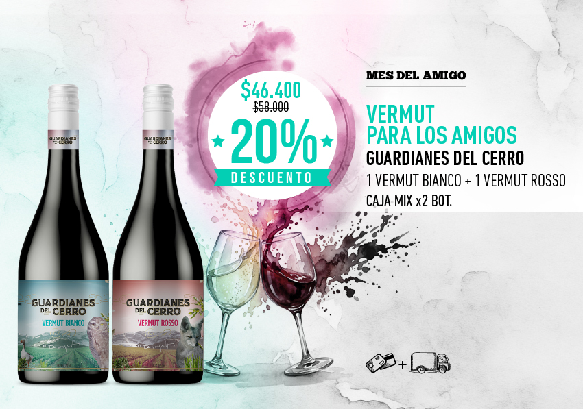 promo durigutti mes del amigo guardianes del cerro vermut caja mix x2