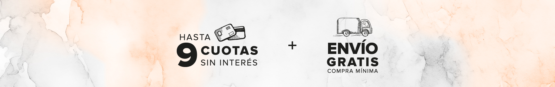 hasta 9 cuotas sin interés