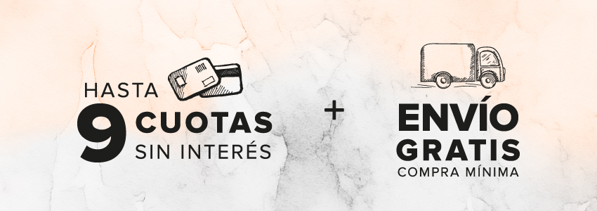 hasta 9 cuotas sin interés