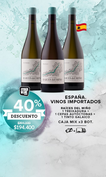 promo 40% off vinos españoles caja mix x3