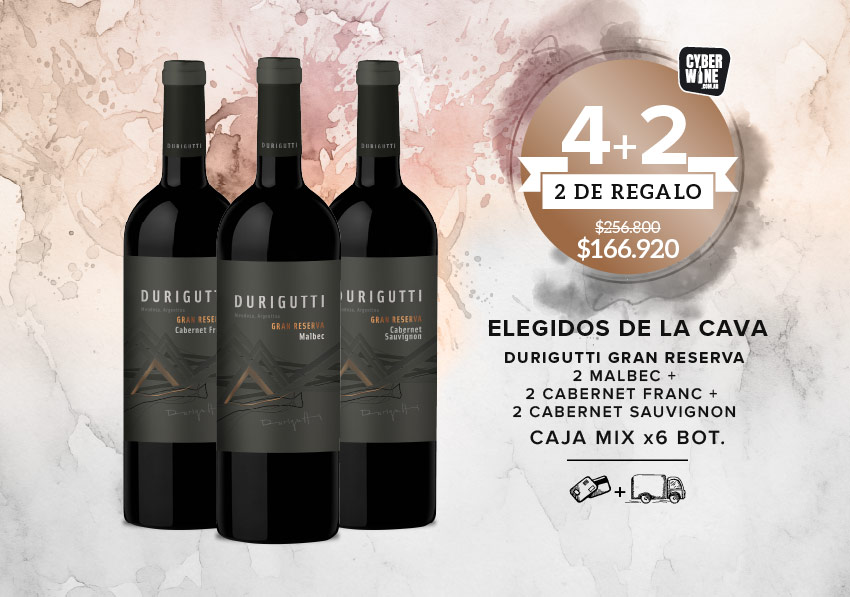 promo 4+2 elegidos de la cava caja mix x6
