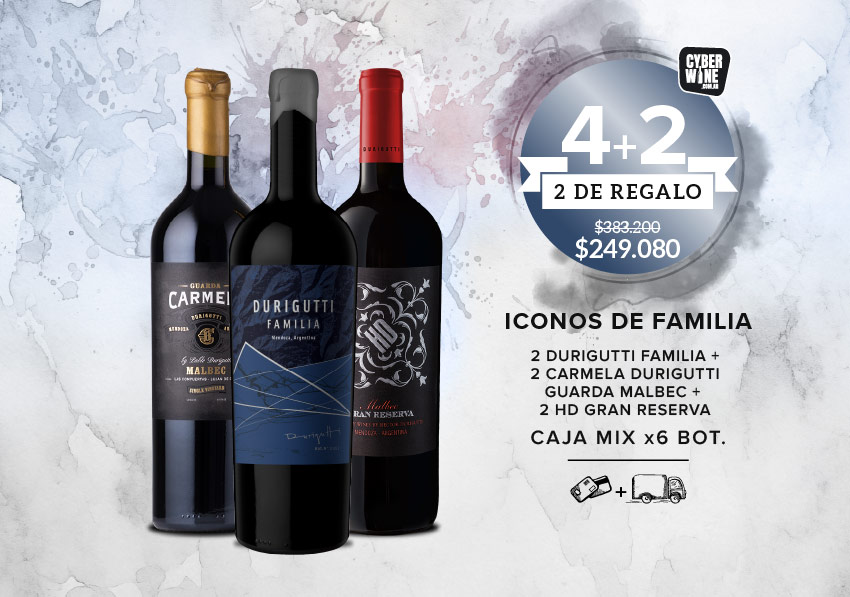 promo 4+2 iconos de familia caja mix x6