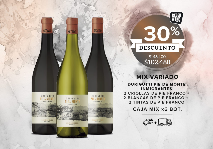 promo 30% off inmigrantes caja mix x6
