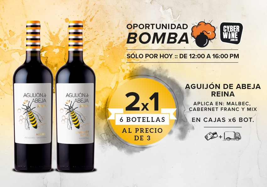 oferta bomba durigutti aguijon de abeja 2x1 caja x6