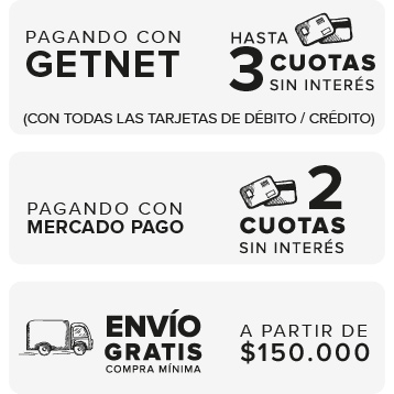 Cuotas y envíos