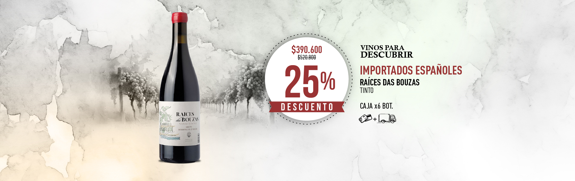 vino para descubrir